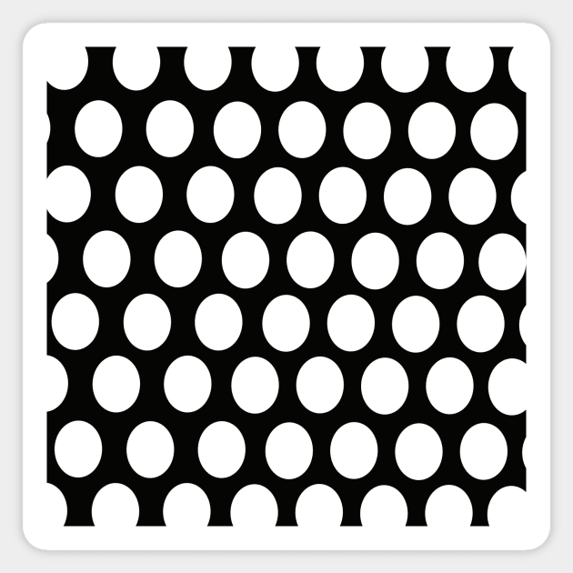 Polka dots print Sticker by RAK20